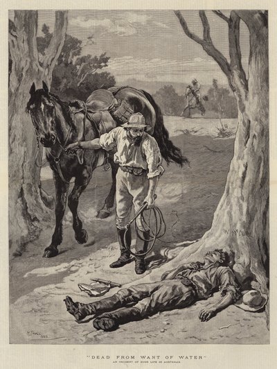 Dead from Want of Water by William Small